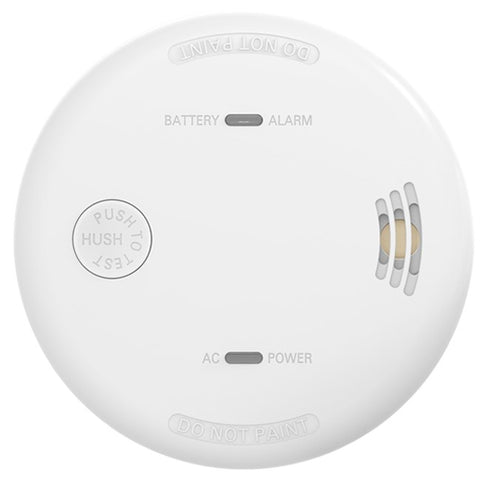 Photoelectric Smoke Alarm 240V 9V Battery Backup
